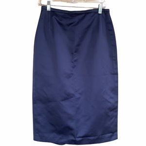 MAXMARA Navy Blue Skirt